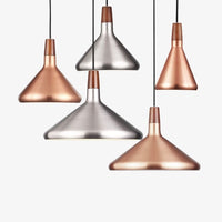 Suspension Chromée en Aluminium et Bronze. | Marco Lucetti