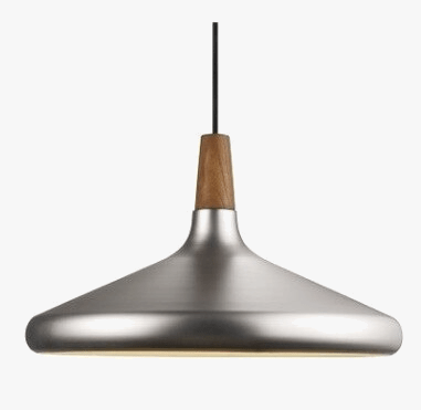 Suspension Chromée en Aluminium et Bronze. | Marco Lucetti C - Argenté