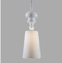 Suspension chromée rétro Fashion | Marco Lucetti Blanc - Big