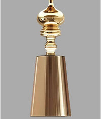 Suspension chromée rétro Fashion | Marco Lucetti Doré - Big