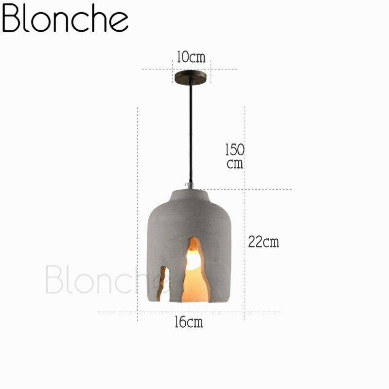 Suspension ciment rétro effet usé | Marco Lucetti