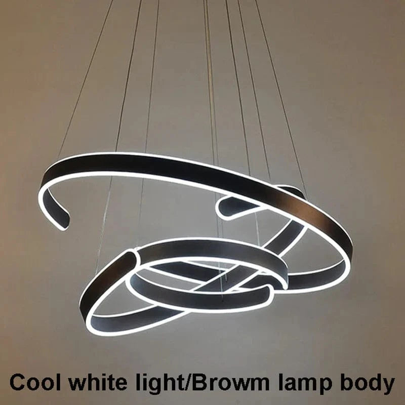 Suspension Circlet Light : alliage en aluminium acrylique LED | Marco Lucetti