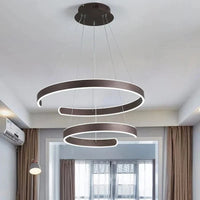 Suspension Circlet Light : alliage en aluminium acrylique LED | Marco Lucetti