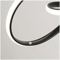Suspension circulaire au design nordique et minimaliste