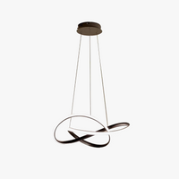 Suspension circulaire au design nordique et minimaliste