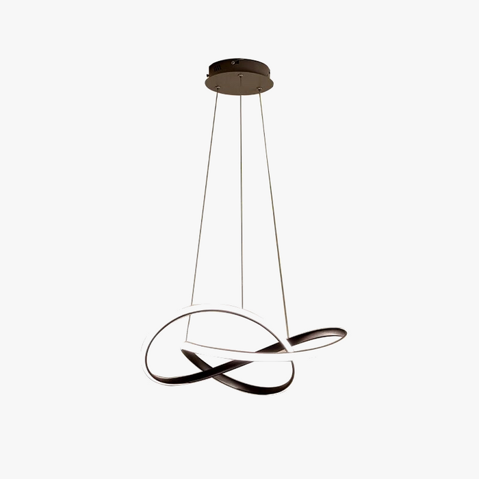 Suspension circulaire au design nordique et minimaliste