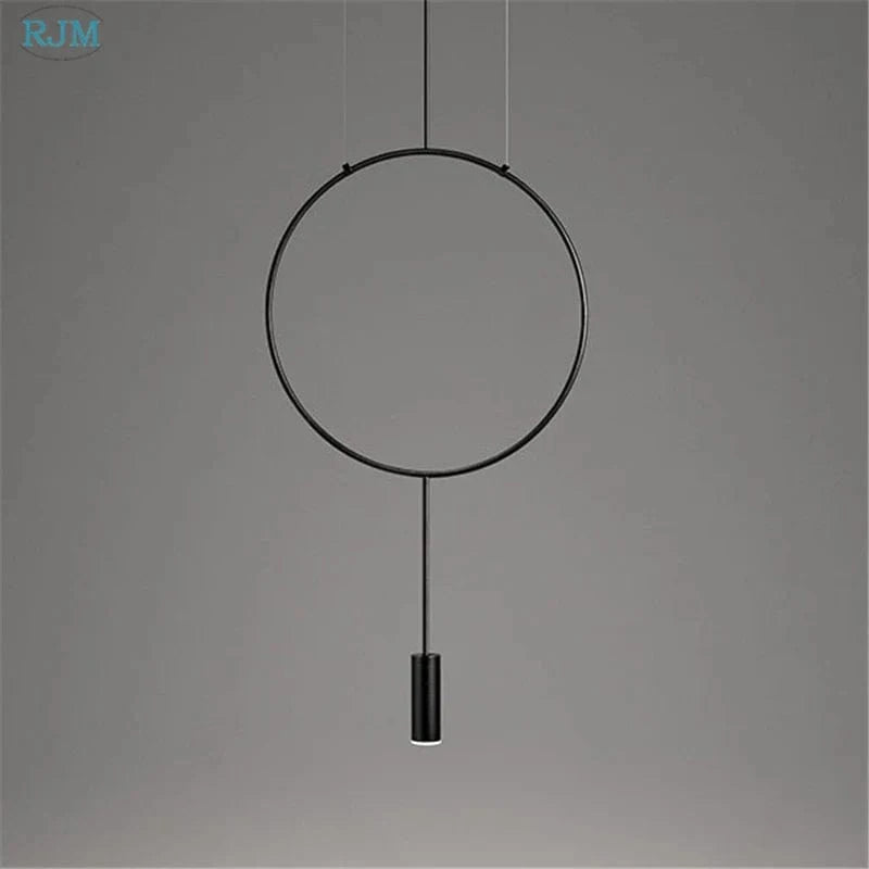 Suspension Circulaire Créative de Styliste Nordique - Collection Métal Postmoderne | Marco Lucetti