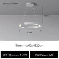 Suspension Circulaire Moderne et Élégante | Marco Lucetti