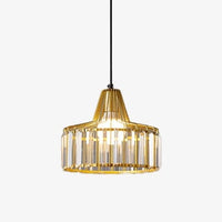 Suspension Cloarec en verre ambré | Marco Lucetti Ambré - S