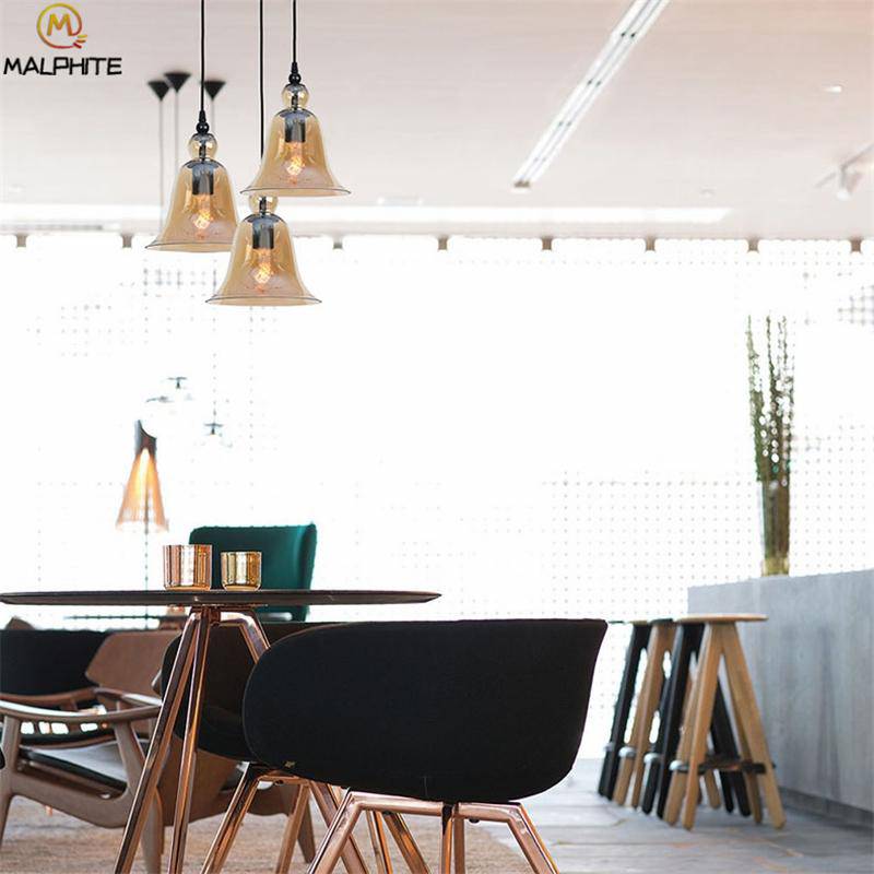 Suspension Cloche en Verre Colorée | Marco Lucetti