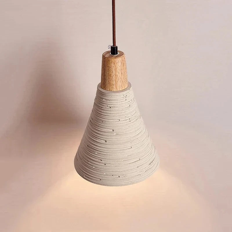 Suspension Cloche Japonaise en Forme de Crème - Lustre Décoratif Bar | Marco Lucetti