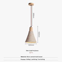 Suspension Cloche Japonaise en Forme de Crème - Lustre Décoratif Bar | Marco Lucetti