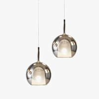 Suspension Cloche LED Grise Fumée | Marco Lucetti