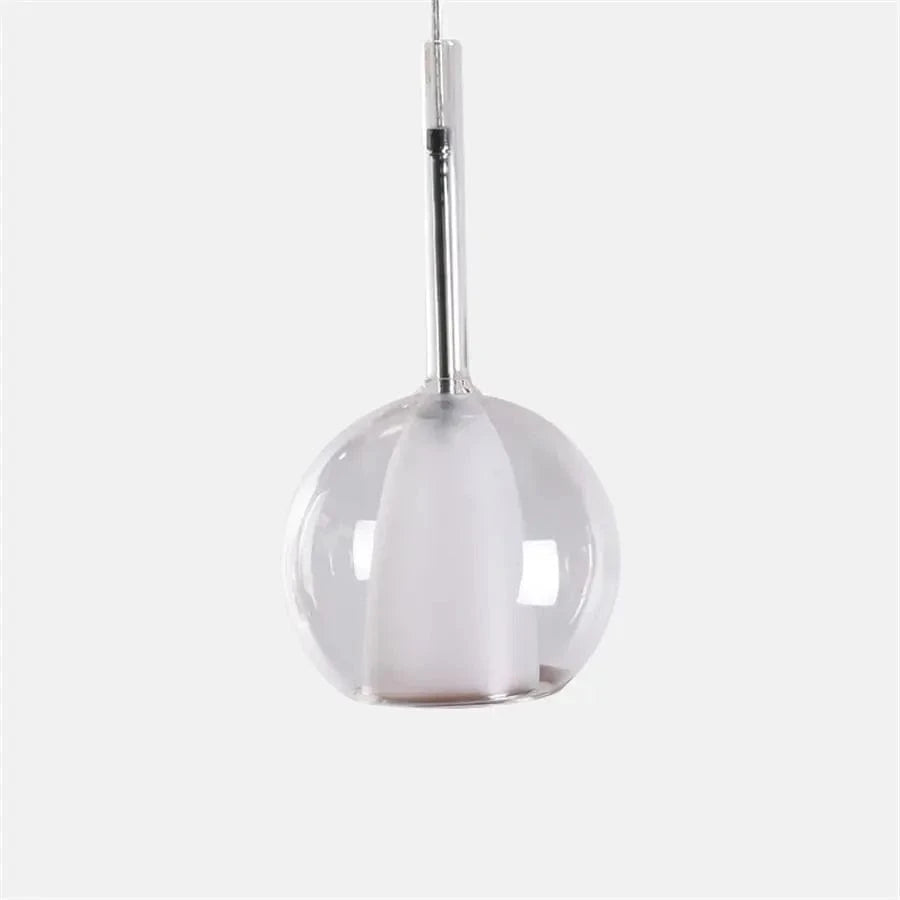 Suspension Cloche LED Grise Fumée | Marco Lucetti Clair / Diamètre 15cm