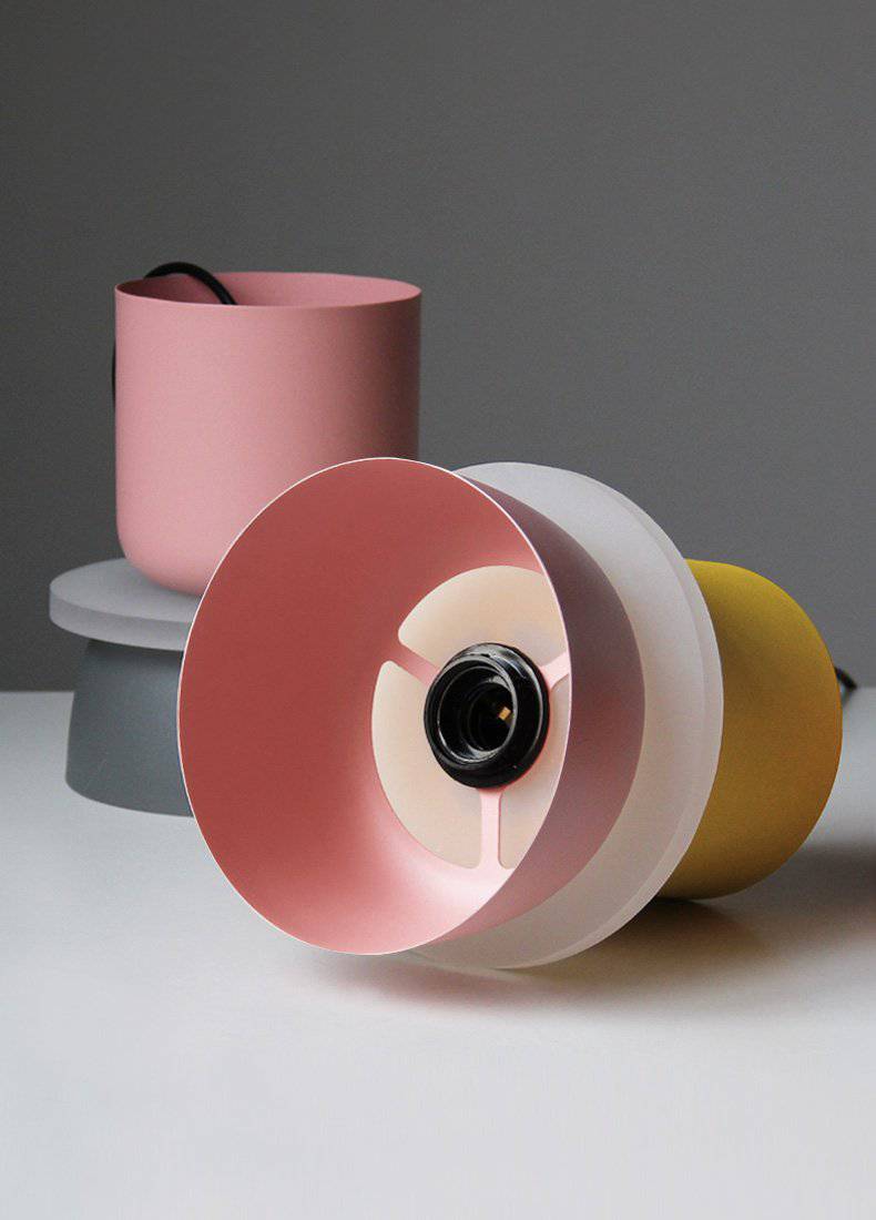 Suspension ColorDôme en métal, design moderne | Marco Lucetti