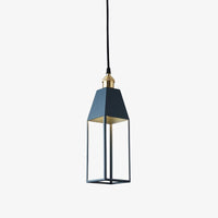 Suspension colorée Colemann - Métal Design | Marco Lucetti Bleu foncé