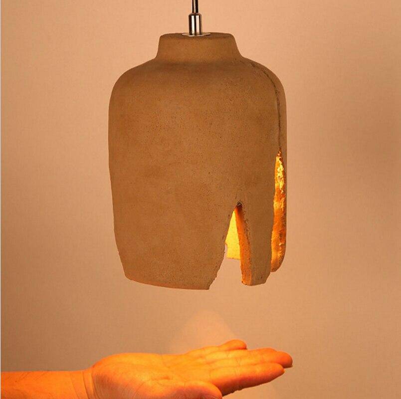 Suspension Concrete en céramique terracotta | Marco Lucetti