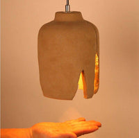 Suspension Concrete en céramique terracotta | Marco Lucetti