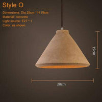 Suspension Concrete en céramique terracotta | Marco Lucetti O