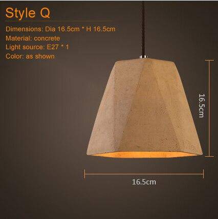 Suspension Concrete en céramique terracotta | Marco Lucetti Q