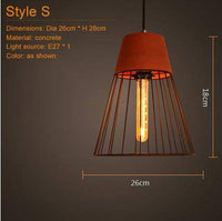 Suspension Concrete en céramique terracotta | Marco Lucetti R