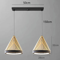 Suspension Conico Design Moderne pour éclairage intérieur | Marco Lucetti B tête 2 / Blanc froid