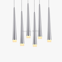 Suspension conique LED Design pour plafond avec décor artistique | Marco Lucetti