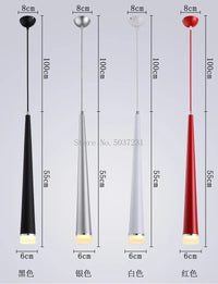 Suspension conique LED Design pour plafond avec décor artistique | Marco Lucetti