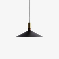 Suspension Conique LED Manizan | Marco Lucetti 30cm / Noir