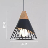 Suspension Conique Métal & Bois | Marco Lucetti