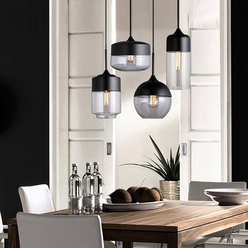 Suspension contemporaine en verre et métal varié | Marco Lucetti