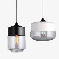 Suspension contemporaine en verre et métal varié | Marco Lucetti