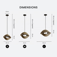 Suspension coquillage bambou chic | Marco Lucetti