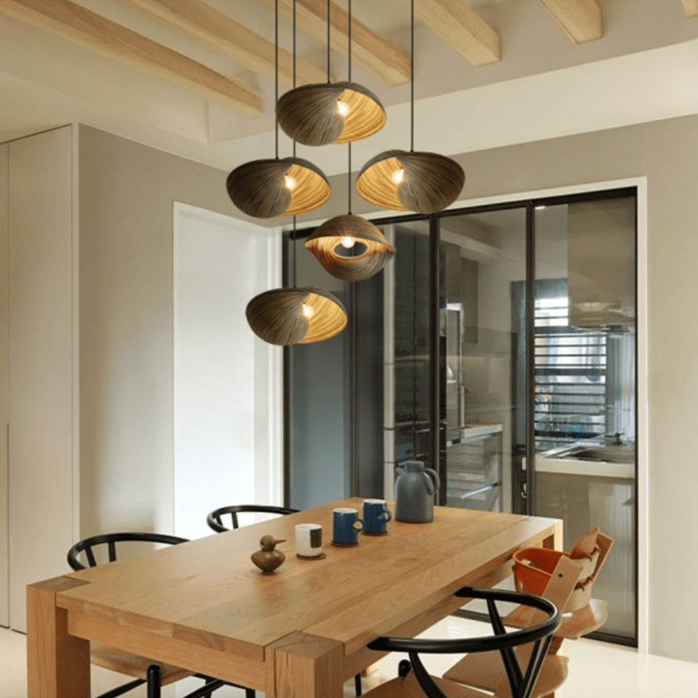 Suspension coquillage bambou chic | Marco Lucetti
