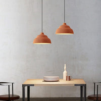 Suspension Coupole en Pierre Colorée | Marco Lucetti