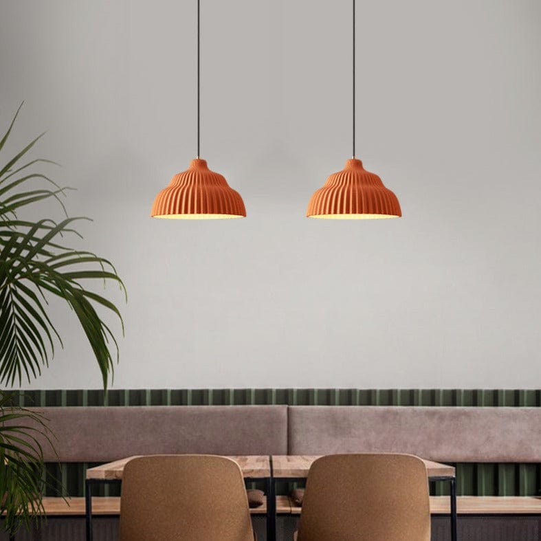 Suspension Coupole en Pierre Colorée | Marco Lucetti