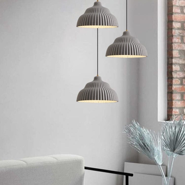 Suspension Coupole en Pierre Colorée | Marco Lucetti