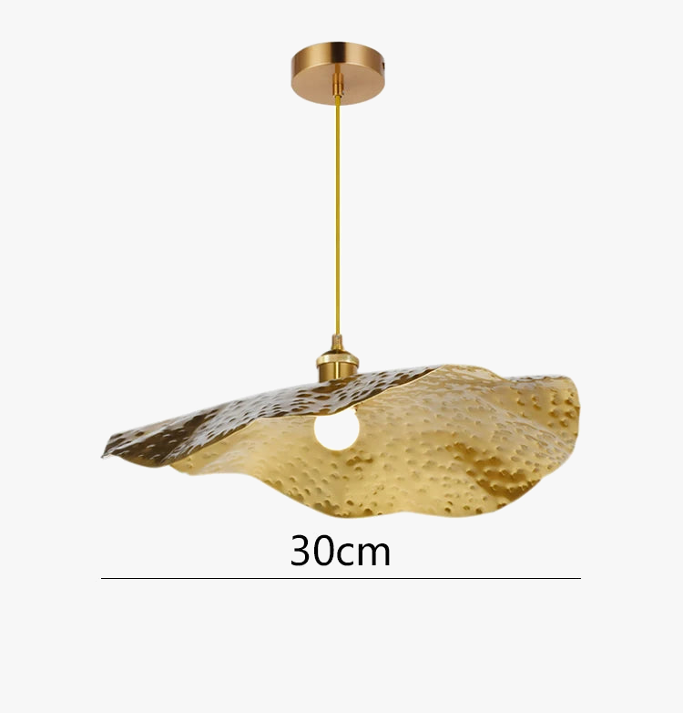 Suspension créative Lotus d'Or.