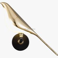Lustre LED Oiseau-de-pie : Suspension Créative