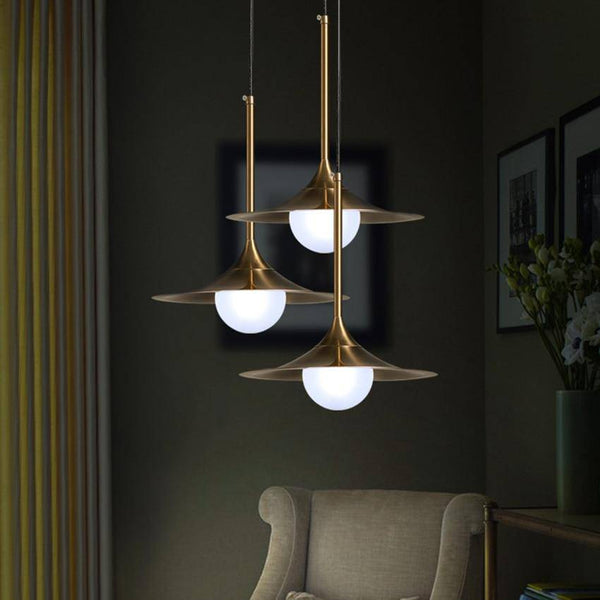 Suspension Creative Dorée - Style Moderne | Marco Lucetti