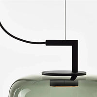 Suspension créative en verre double BROKIS LED nordique pour salon, chambre, chevet, bar, restaurant et décoration. | Marco Lucetti