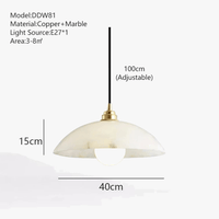 Suspension Créative Luxe LED Marbre pour Escalier | Marco Lucetti