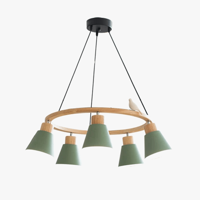 Suspension créative nordique: Lampe Oiseau | Marco Lucetti