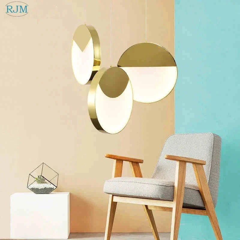 Suspension Créative Nordique Postmoderne en Métal avec LED | Marco Lucetti