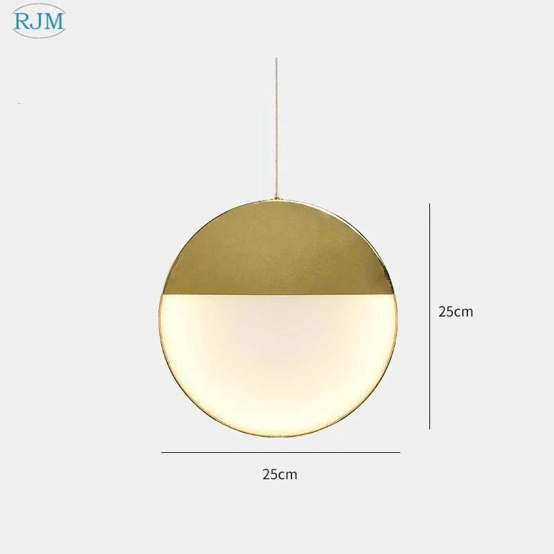 Suspension Créative Nordique Postmoderne en Métal avec LED | Marco Lucetti C