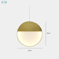 Suspension Créative Nordique Postmoderne en Métal avec LED | Marco Lucetti C