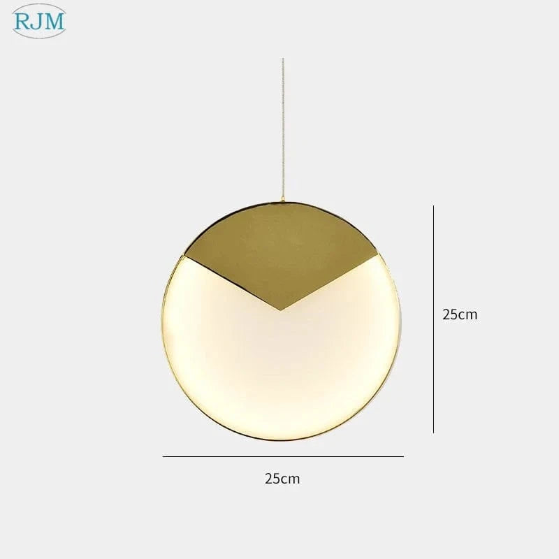 Suspension Créative Nordique Postmoderne en Métal avec LED | Marco Lucetti UN