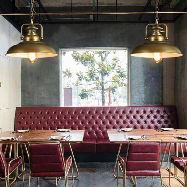 Suspension cuivrée industrielle Edison. | Marco Lucetti