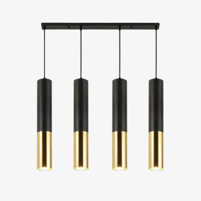 Suspension cylindrique tube chromé à LED SimpliLight | Marco Lucetti