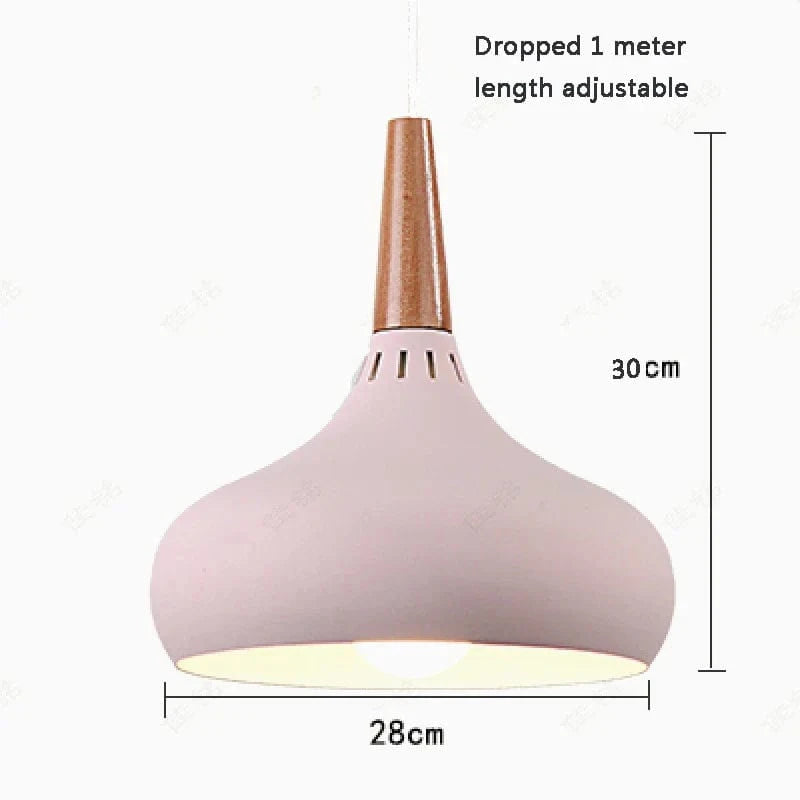 Suspension d'intérieur nordique et créative | Marco Lucetti Rose 28cm / Blanc froid